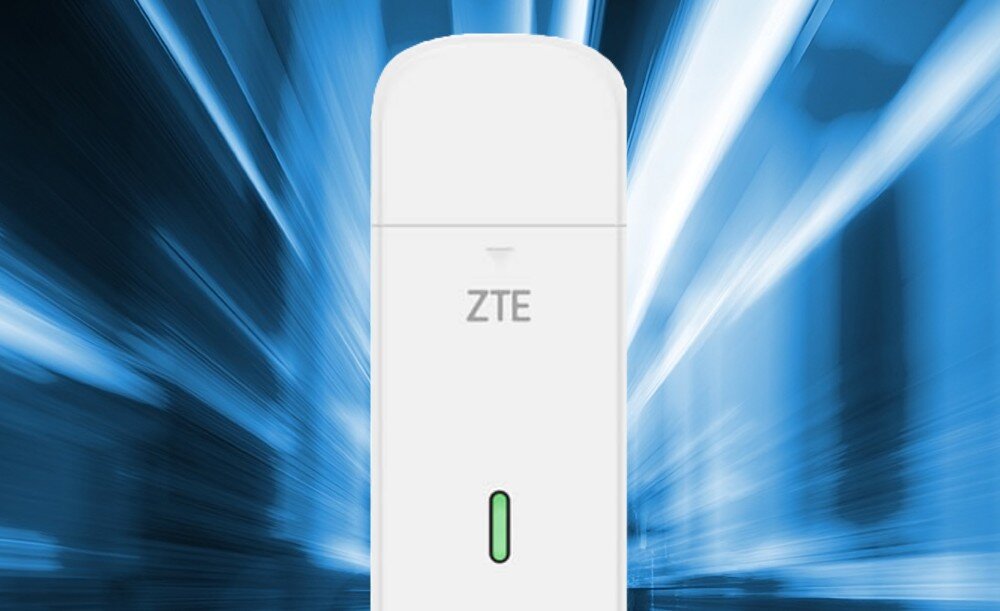 Modem ZTE MF833N 4G LTE, Interfejs USB-A Biały łączność 4G LTE prędkość