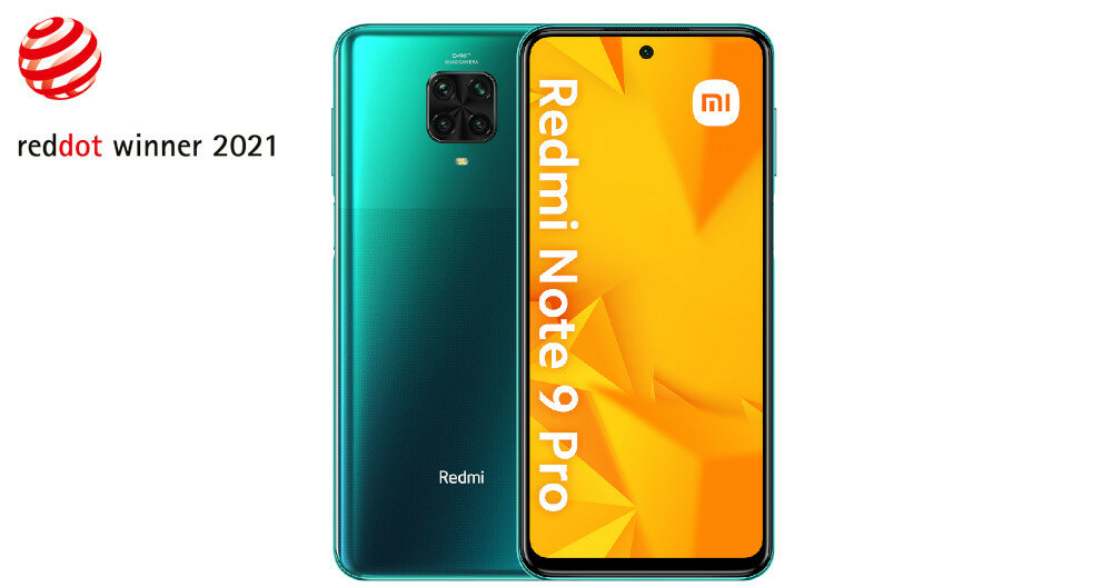 Smartfon XIAOMI Redmi Note 9 Pro 6/128GB 6.67 Zielony 27970 nagroda Reddot najlepszy produkt