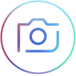 Aparat ikona kolor Aparat ikona kolor
