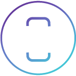 Bezramkowy ikona kolor