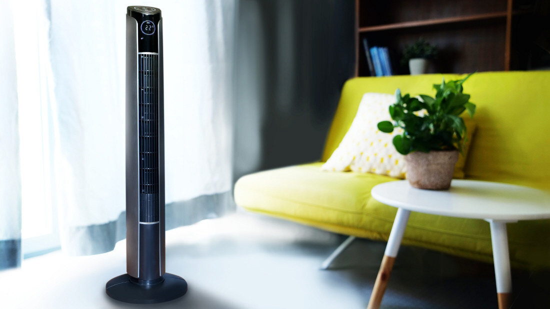 Wentylator BLAUPUNKT AFT801 wygląd design prezentacja wizualizacja Chłodny komfort w każdej chwili