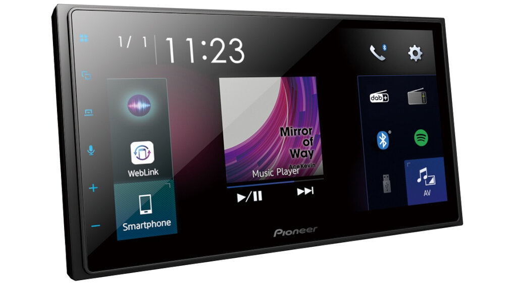 Radio samochodowe PIONEER SPH-DA250DAB - dźwięk
