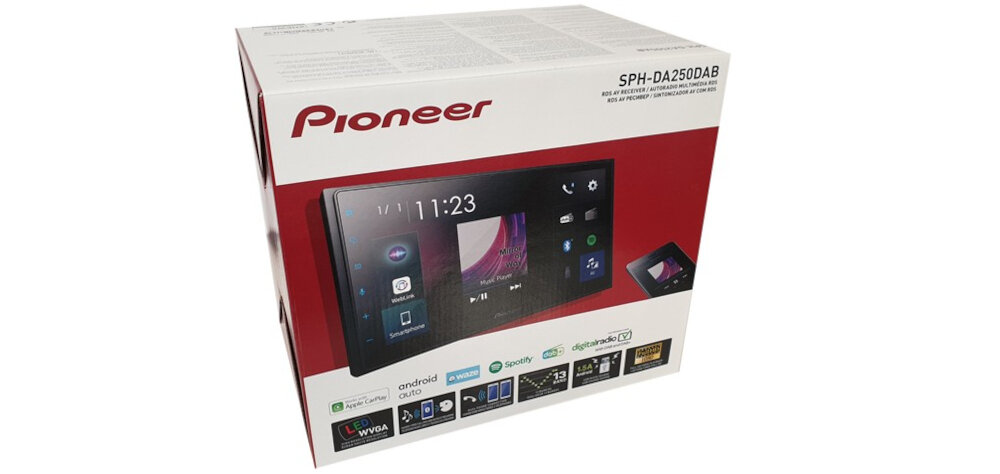 Radio samochodowe PIONEER SPH-DA250DAB - personalizacja