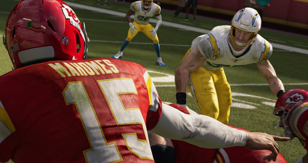 Madden NFL 21 GRA Uniki z piłką popisowe wbiegnięcie mistrzostwa
