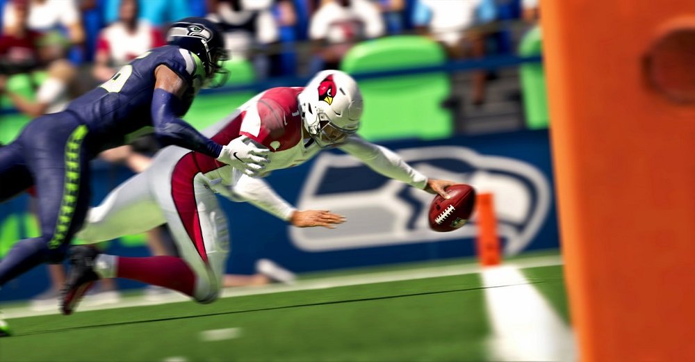 Madden NFL 21 GRA pełna kontrola natarcie obrońcy