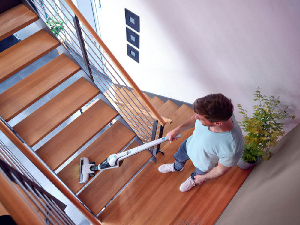 Odkurzacz LEIFHEIT Rotaro PowerVac 2w1 tryby eco turbo technologia bristlepro