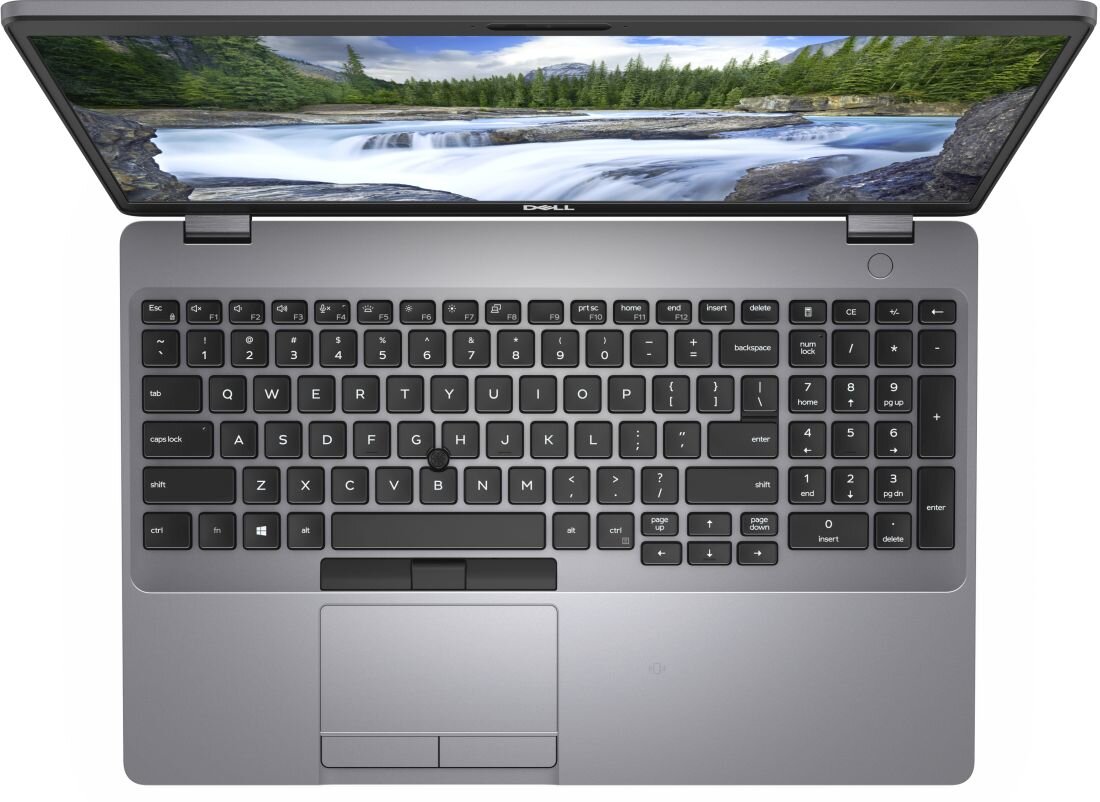Laptop DELL Latitude 5511 - podświetlna klawiatura czytnik lini papilarnych  