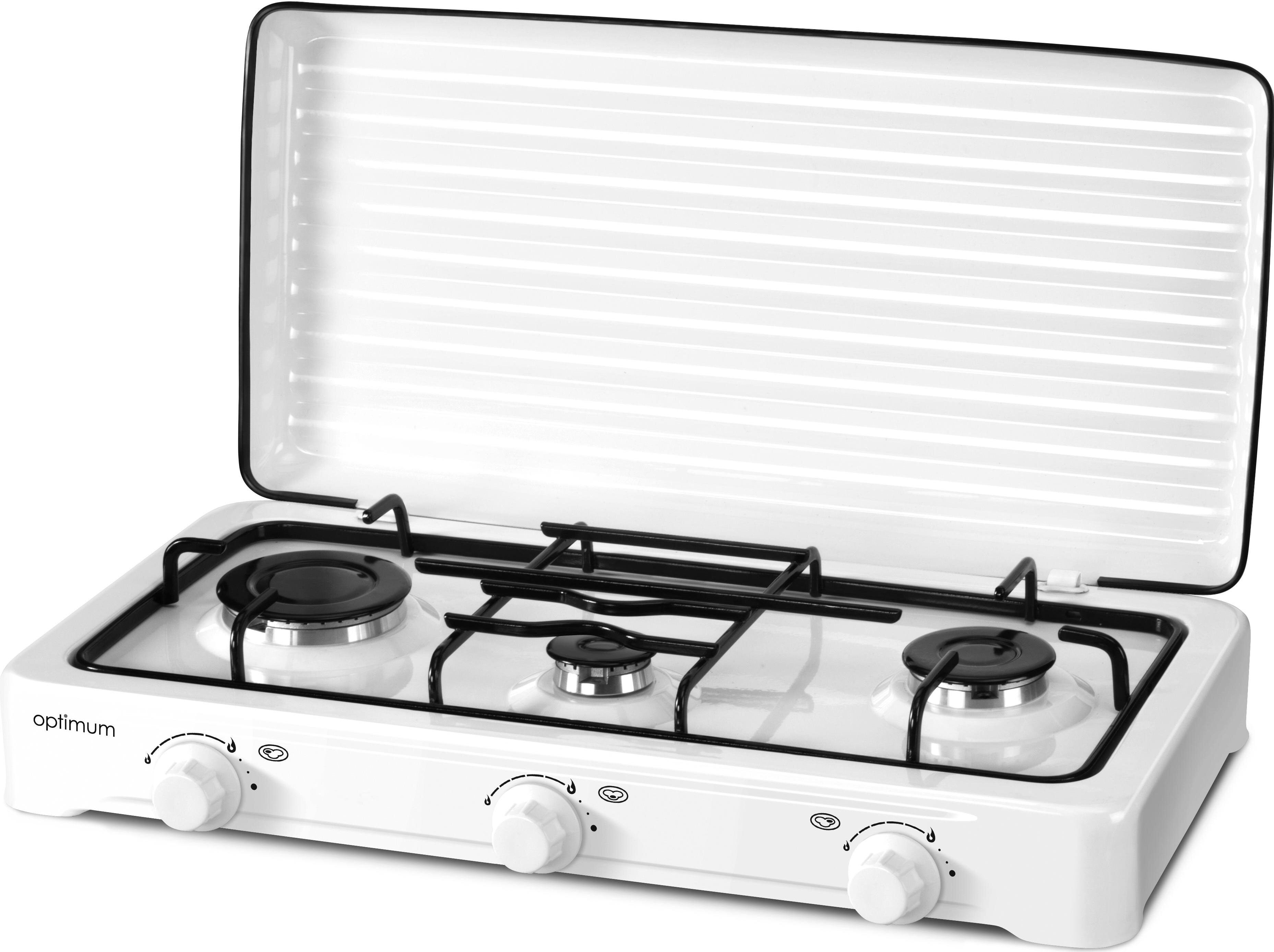 Kuchenka nastawna OPTIMUM KG-1013 cechy szczególne LPG palniki