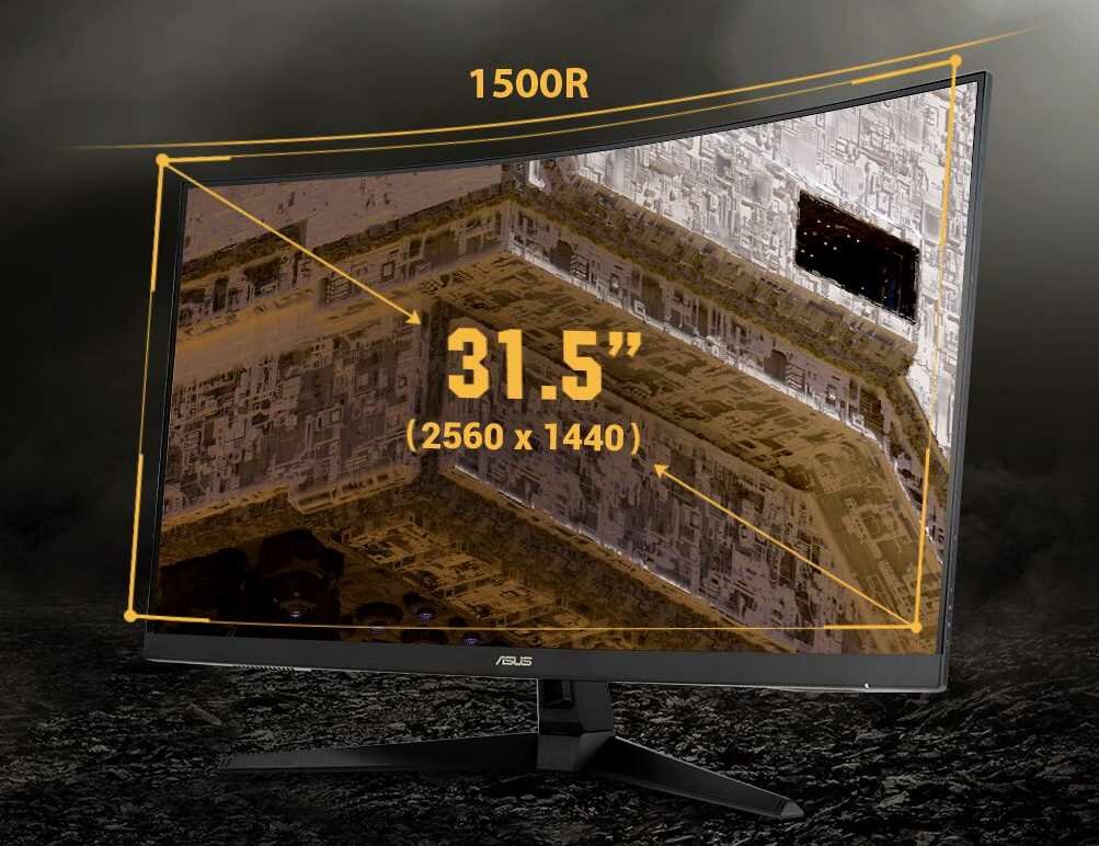 Monitor ASUS Tuf Gamimg VG32VQ1B - Rozdzielczość
