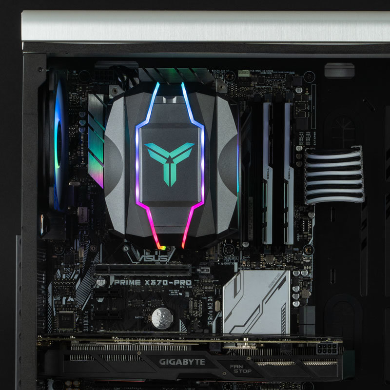 CHŁODZENIE CPU JONSBO CR-1100 ARGB Zamontowane w Obudowę 