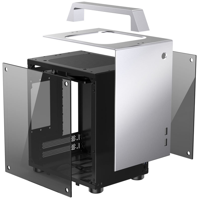 OBUDOWA KOMPUTEROWA JONSBO T8 rozebrana na części