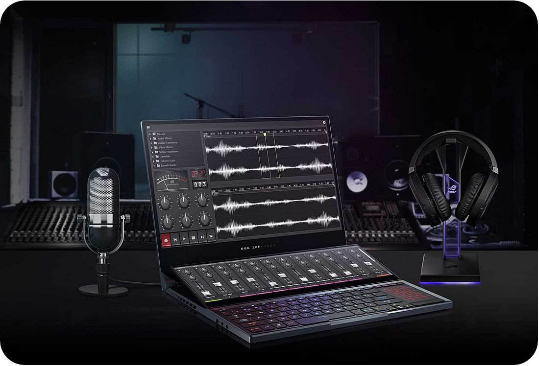 Laptop ASUS ROG Zephyrus Duo 15 - RAM   