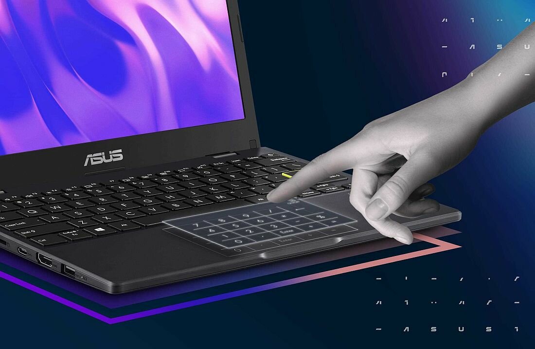 Laptop ASUS E210MA - NumberPad