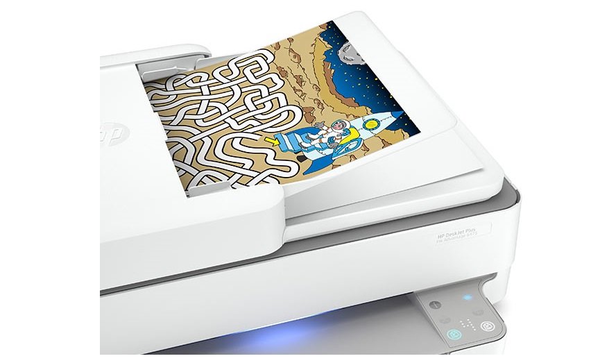 Urządzenie wielofunkcyjne HP Deskjet Ink Advantage 6475 widok jakość druku