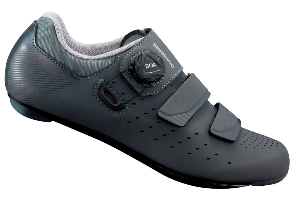 Buty rowerowe SHIMANO SH-RP400WG1 Szary rozmiar 38 dla milosnikow kolarstwa szosowego wygoda technologia rozmiar 38 wkladka dlugosc 23,5-24 cm