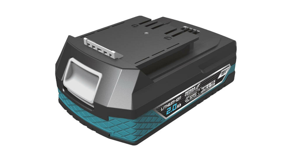 DEDRA-DED7040 akumulator zasilanie narzędzia technologia litowo jonowa ładowanie baterie diody obudowa nałądowanie guma