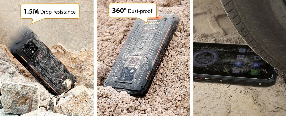 Smartfon OUKITEL WP7 aparat ekran procesor blokada rozdzielczość bateria odporność obudowa szkło pamięć 