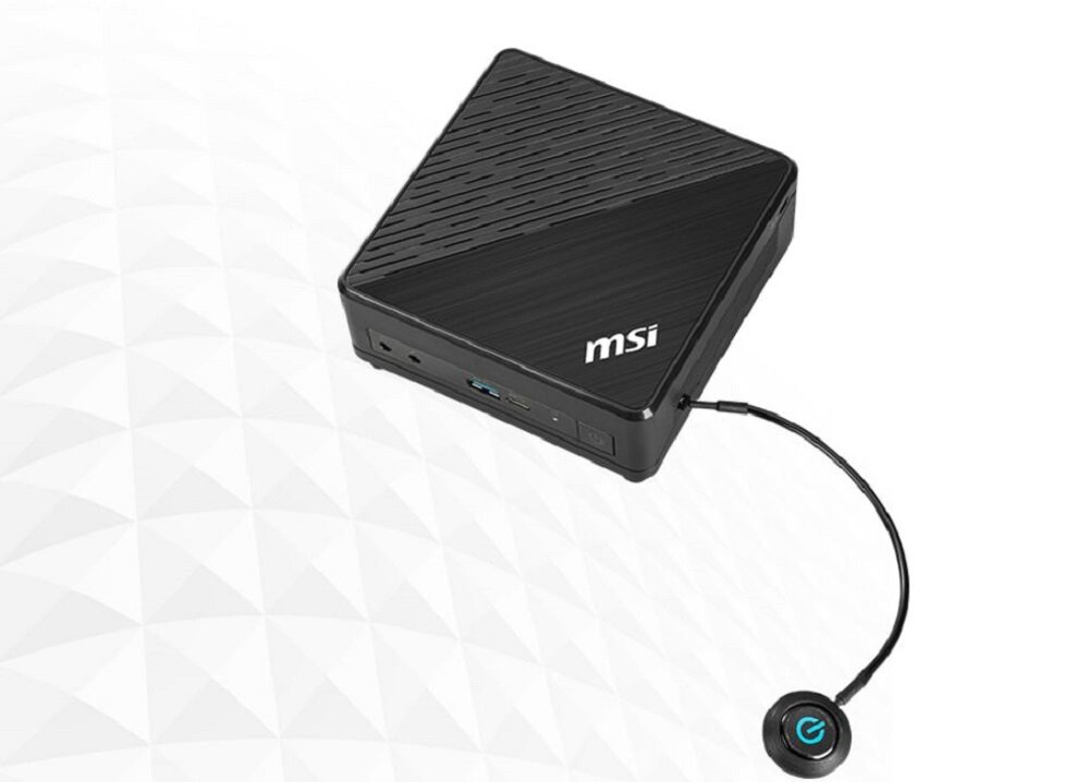 Komputer MSI Cubi 5 10M - dysk SSD wygoda 