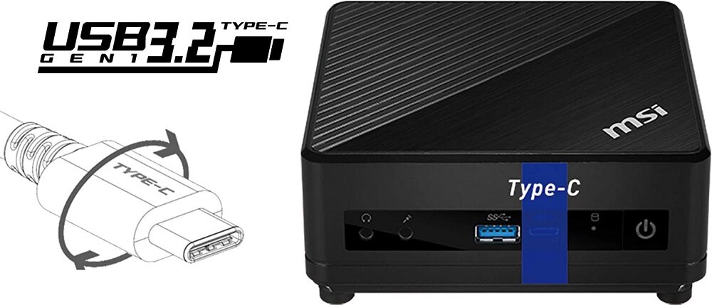 Komputer MSI Cubi 5 10M - funkcjjonalnosc 