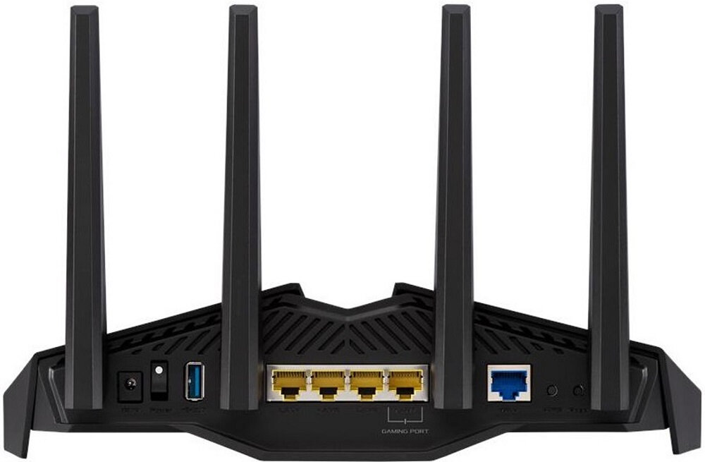 Router ASUS RT-AX82U - Złącze gamingowe wraz z funckją przyspieszenia urządzenia