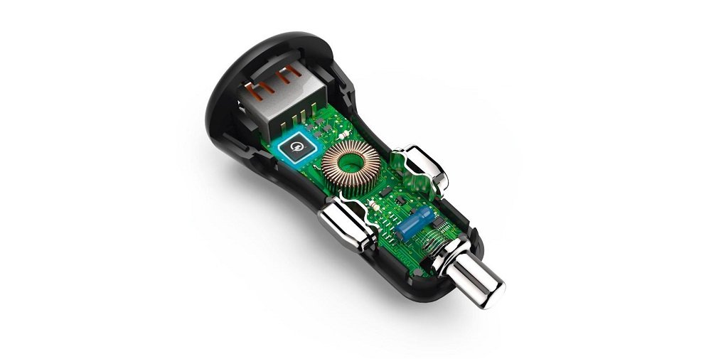 Ładowarka samochodowa HAMA Qualcomm Quick Charge Czarny quick charge technology