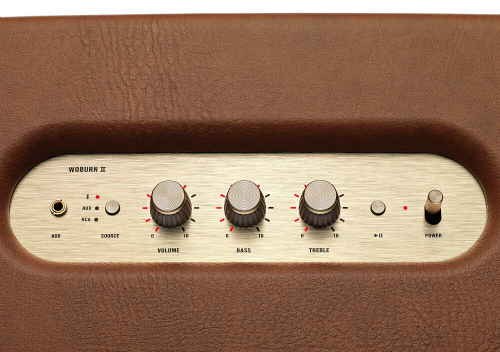 Głośnik mobilny MARSHALL Woburn BT II Brązowy - Łączność Bluetooth