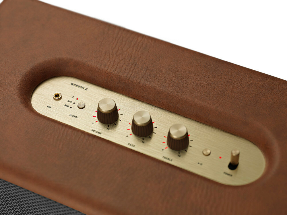 Głośnik mobilny MARSHALL Woburn BT II Brązowy - Łączność Bluetooth