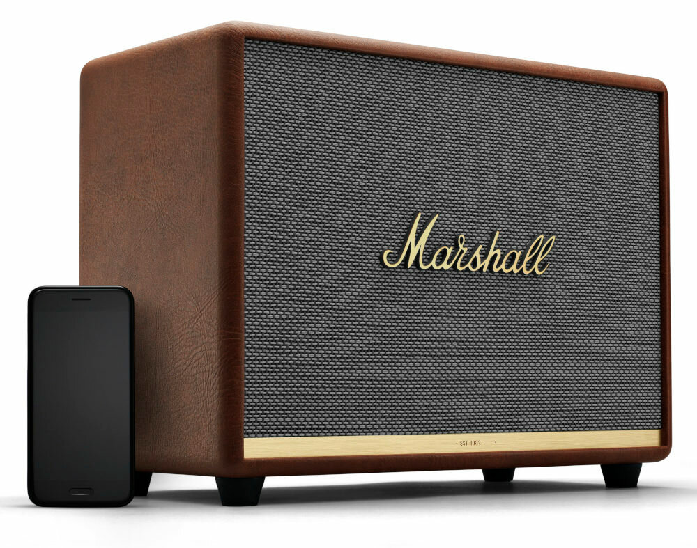 Głośnik mobilny MARSHALL Woburn BT II Brązowy - Łączność Bluetooth