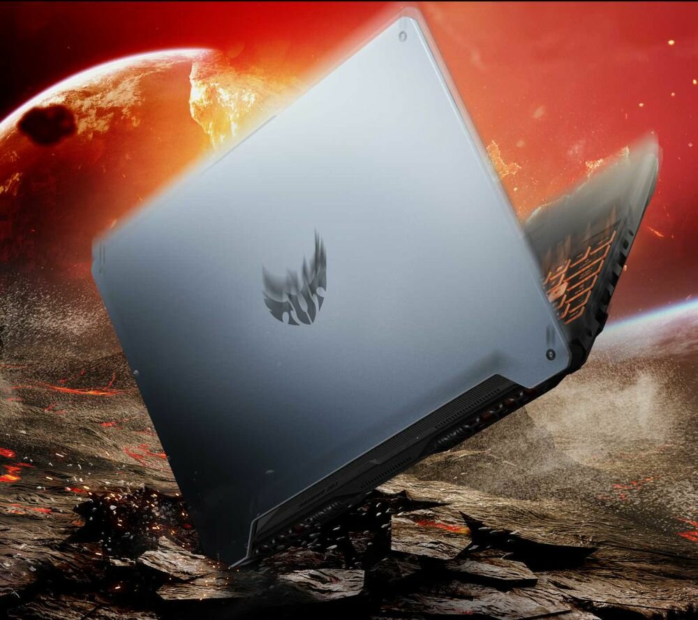 Laptop ASUS Tuf Gaming A17 - niewielka kompatkowa obudowa wygoda i mobilność  bateria o mocy 90Wh idealny dla graczy
