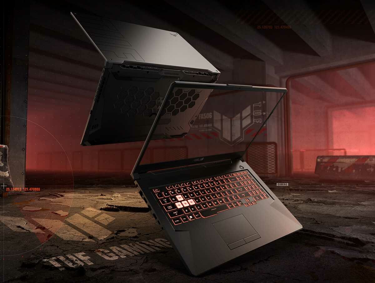Laptop ASUS Tuf Gaming A17 - mocna litowo-jonowa bateria 90Wh 4 ogniwa kilka godzin intenstywnego użytkowania