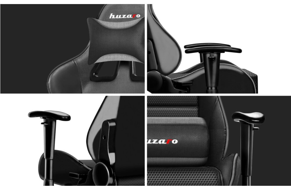 Fotel HUZARO Force 6.0 wzornictwo