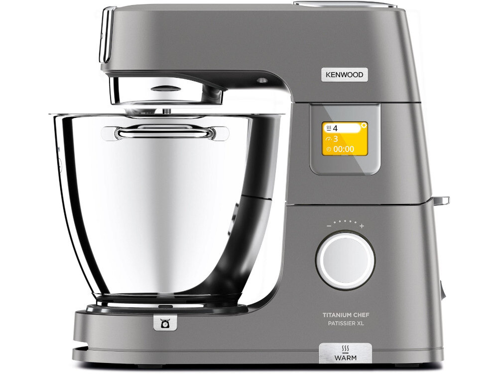 Robot wielofunkcyjny KENWOOD Titanium Chef Patissier XL KWL90.244SI 1400W z wbudowana waga i funkcja gotowania (2 misy w zestawie) SimpleTouch