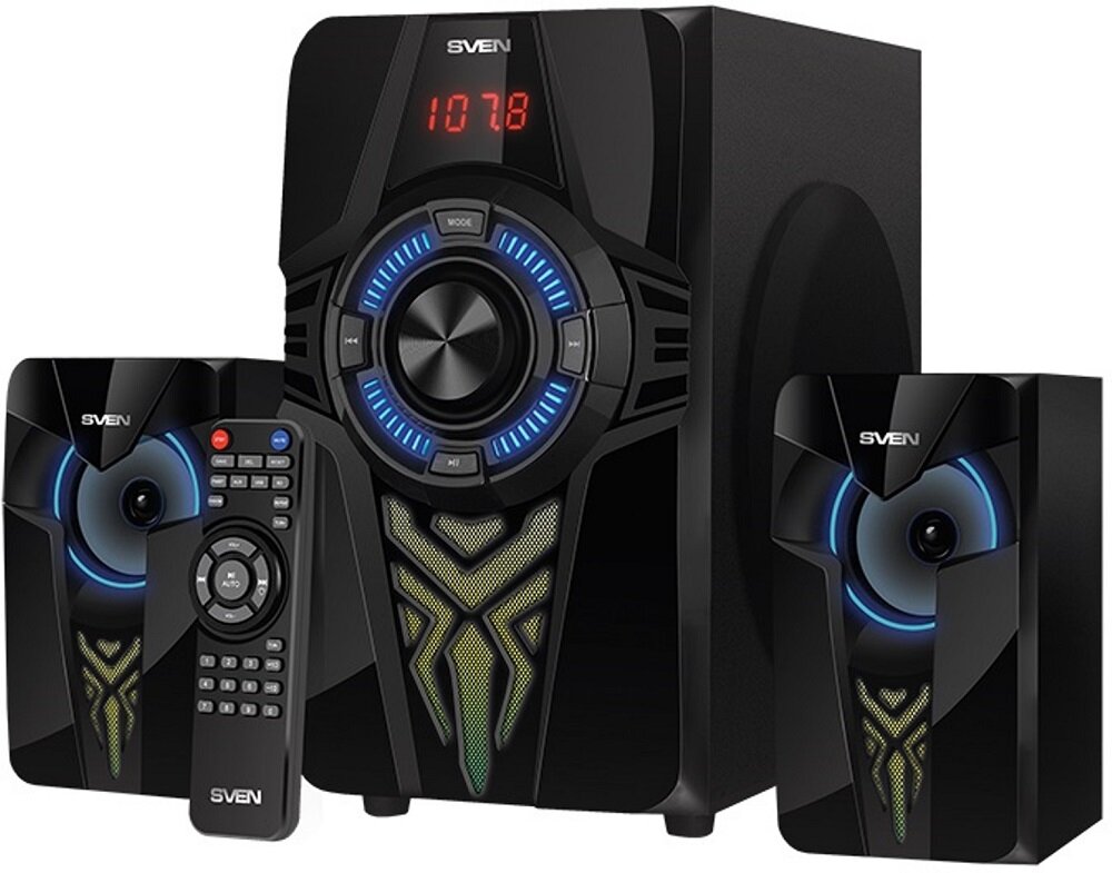 Głośniki SVEN MS-2070 wbudowane radio fm