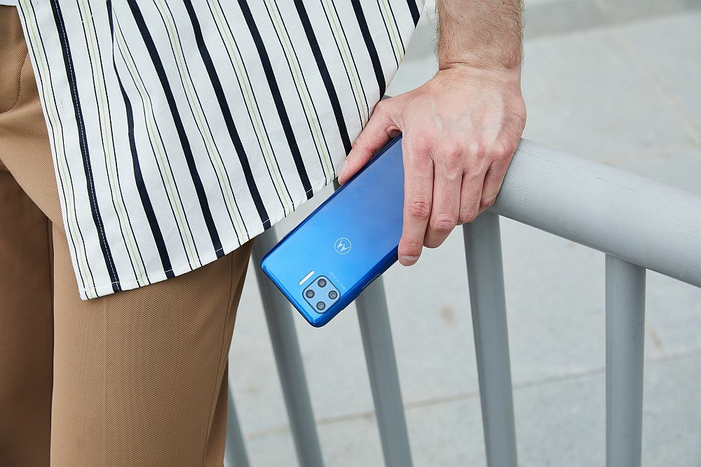 Smartfon MOTOROLA Moto G 5G Plus aparat obiektyw makro rozdzielczość zoom