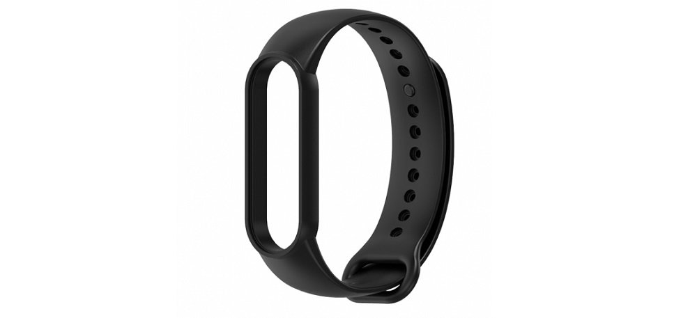 Pasek TECH-PROTECT IconBand do Xiaomi Mi Band 5 czarny widok ogólny przód