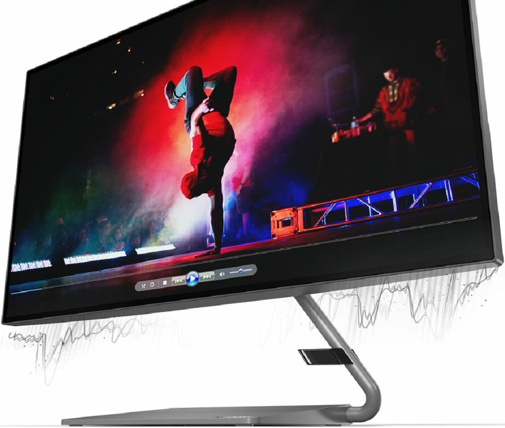Monitor LENOVO Q27H-10 - wbudowane glosniki