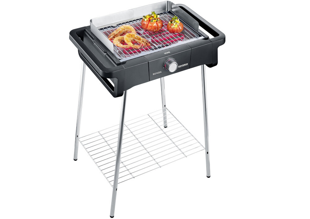 Grill elektryczny SEVERIN Senoa Home KG 8115 wymiary przewod powierzchnia latwe korzystanie proste przechowywanie 