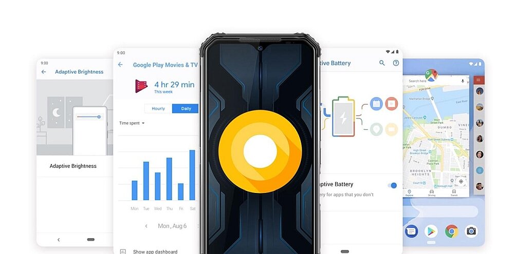 Smartfon DOOGEE S95 Pro system android