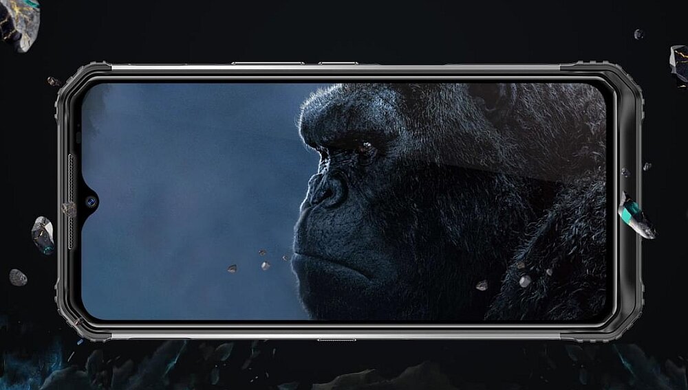 Smartfon DOOGEE S95 Pro ekran wyświetlacz rozdzielczość jasność kontrast szkło ochrona