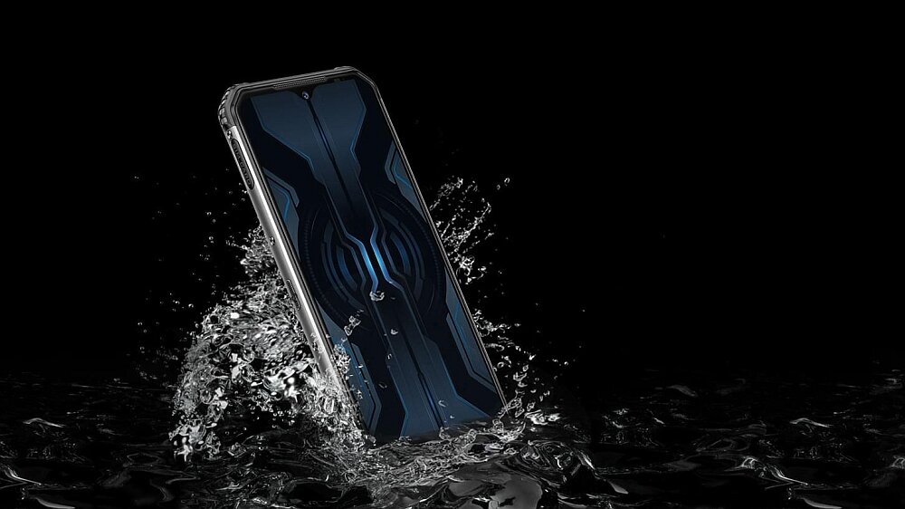 Smartfon DOOGEE S95 Pro funkcje blokada przyciski czytnik linii papilarnych dioda powiadomienia