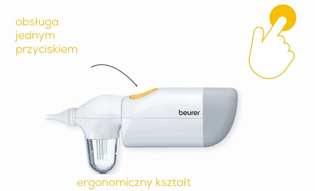 Aspirator do nosa BEURER NA 20 dezynfekcja zasilanie bateryjne