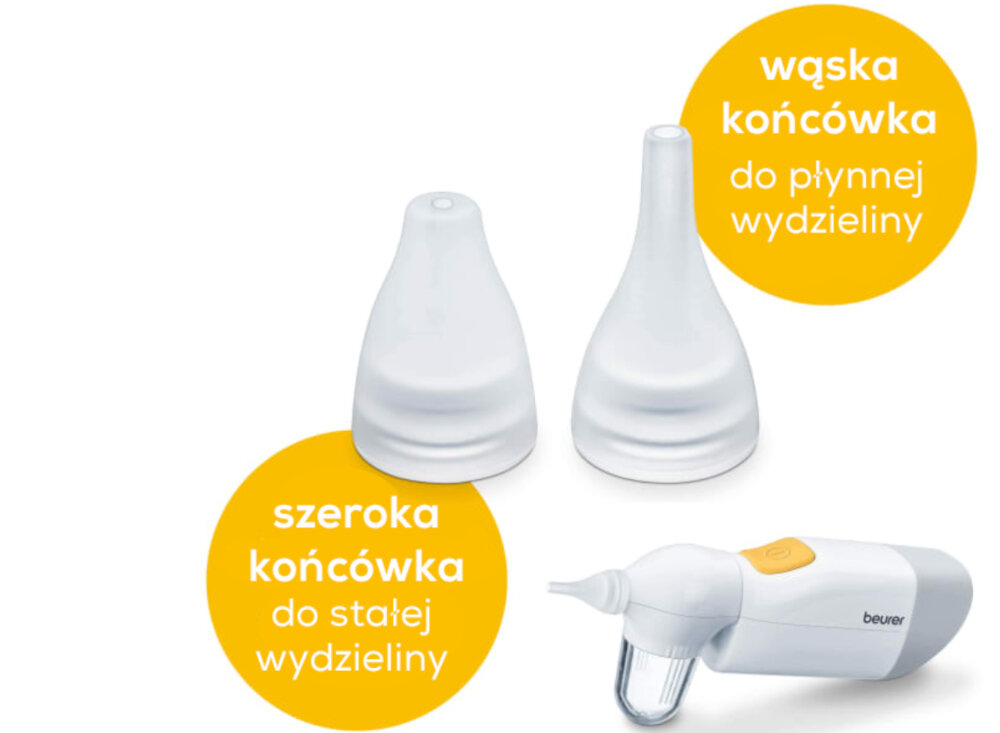 Aspirator do nosa BEURER NA 20 dezynfekcja zasilanie bateryjne