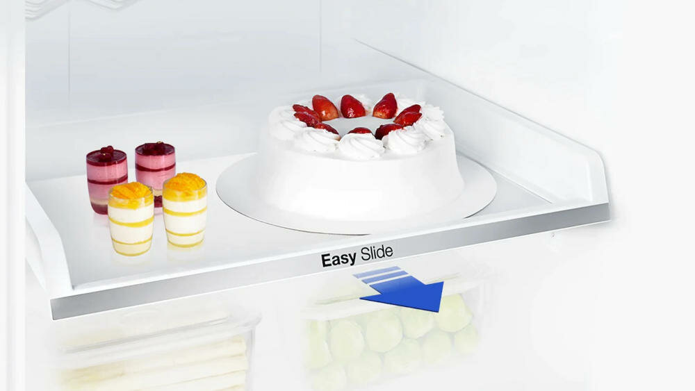 SAMSUNG-RB31FERNDELEO chłodziarka zamrażarka easy slider wysuwana półka