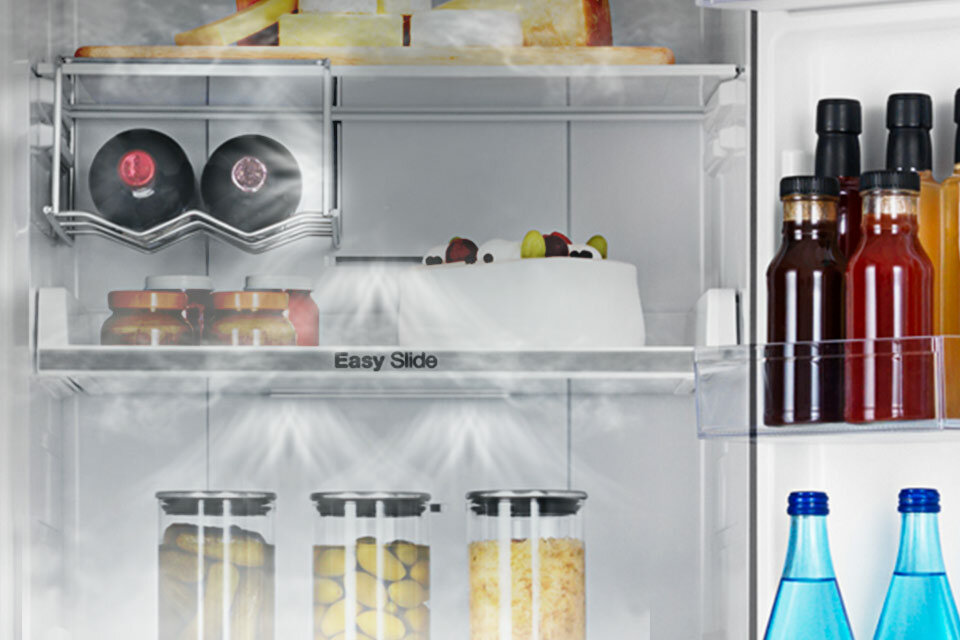 All-around cooling - utrzymanie stałej temperatury w lodówce