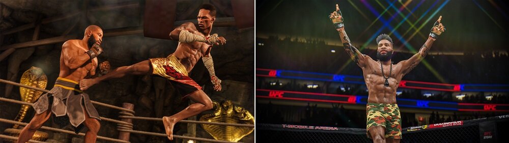 UFC 4 Gra PS4 PL screen 1