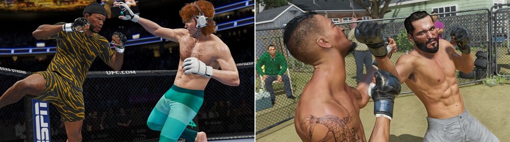 UFC 4 Gra PS4 PL screen 2