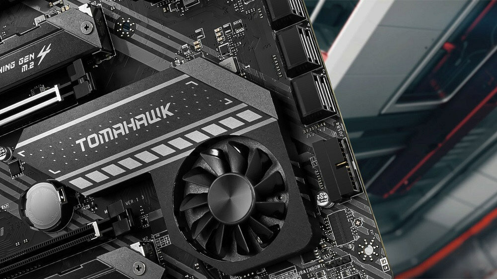 Płyta główna MSI Mag X570 Tomahawk WiFi - niezawodne chlodzenie 