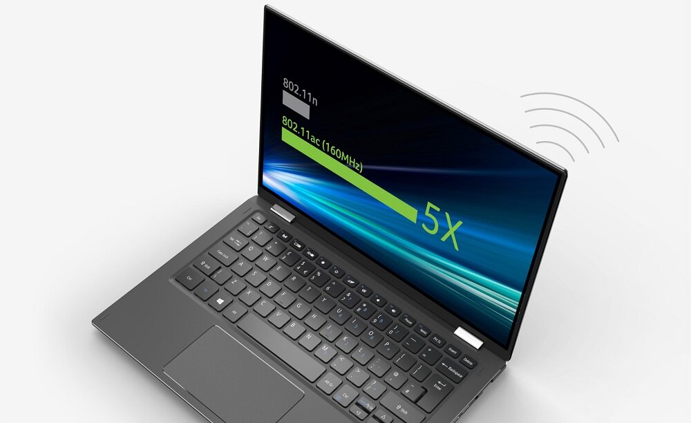 Laptop ACER Spin 1 łączność Wifi