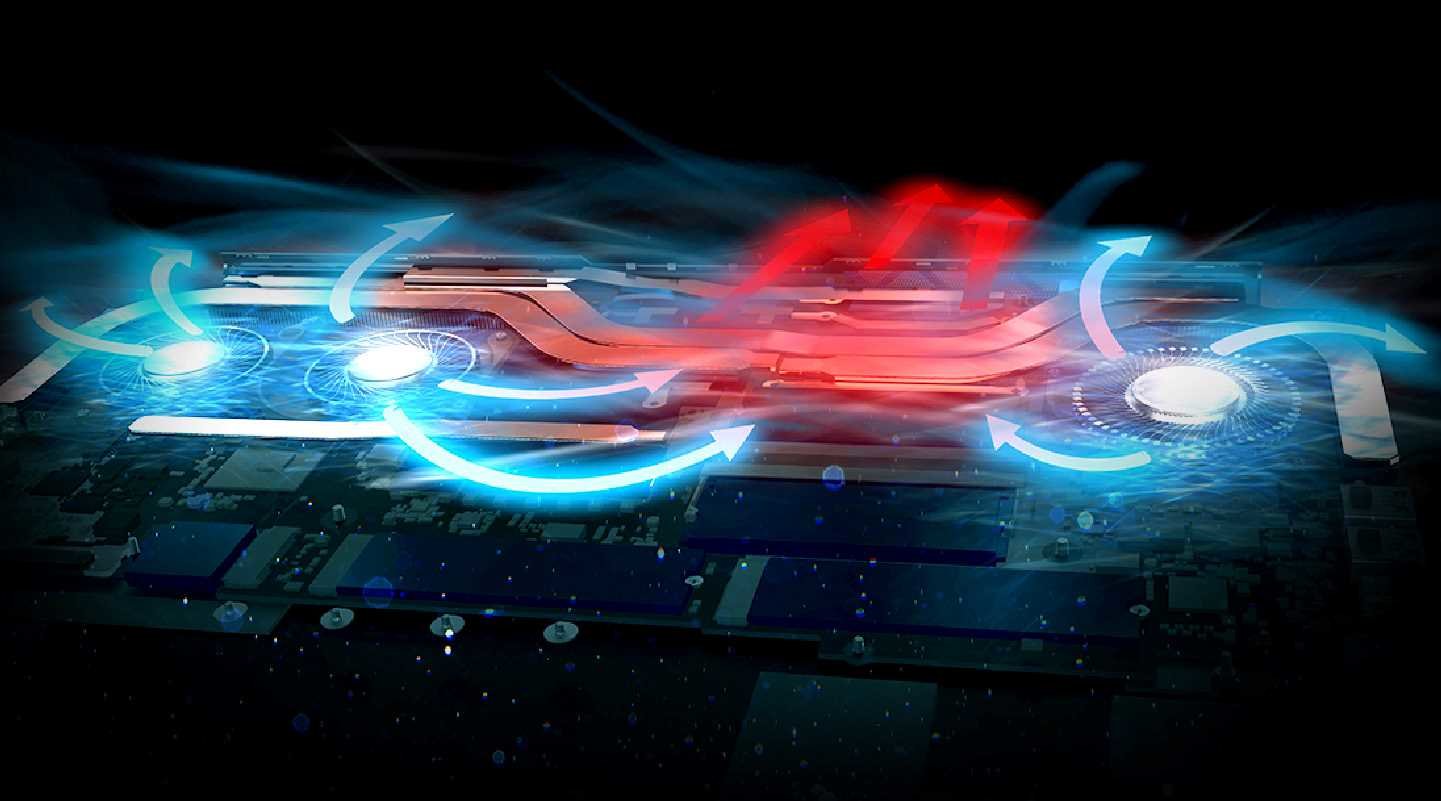Laptop Acer Predator Triton 500 - wentylatory