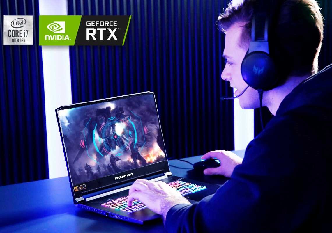 Laptop Acer Predator Triton 500 - procesor